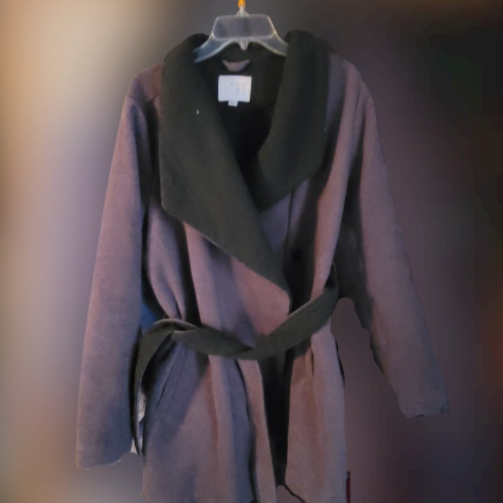 Womens Gray Winter Coat